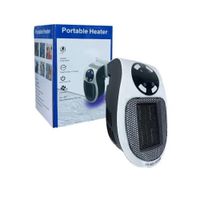 Mini Calentador De Espacio De 500 W Blanco x 2 Und