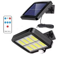 Reflector LED Panel Solar para Exterior Sensor de Movimiento