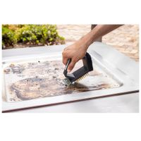 Cepillo De Mano Compacto Y Resistente Para Barbacoa X 2 Und