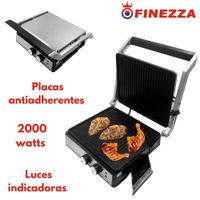 Parrilla Electrica FZ-836SG Antiadherente con Bandeja recolectora de aceite