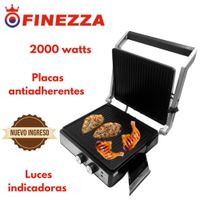 Parrilla Eléctrica FZ-836SG Superficie Antiadherente 2000 watts Temperatura ajustable