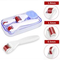 Derma Roller Rodillo de Mesoterapia 4 en 1
