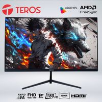 MONITOR GAME CURVO TEROS TE-2787G FULL HD 27'' VA 180hz 1ms 1800R