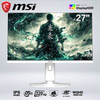 MONITOR GAMER MAG 274QRFW X32 WQHD 27 PULGADAS rapid IPS 320hz 0.5ms HDR400 AI VISION