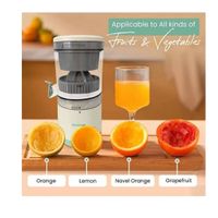Exprimidor de Naranjas Cítricos         Eléctrico Portátil Recargable
