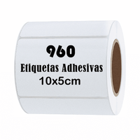 Rollo 960 Etiqueta Termica Adhesiva 10x5cm