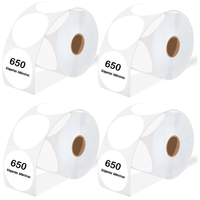 Etiqueta termica adhesiva Circular 5cm Pack 4 Rollos
