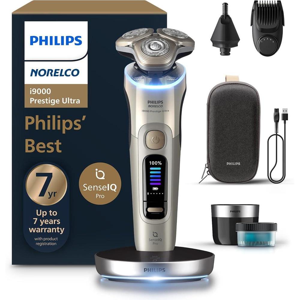 Rasuradora Norelco i9000 Prestige Ultra Tecnología SenseIQ