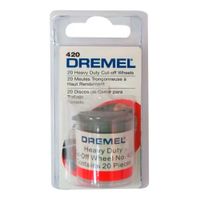 Discos Corte de Metales Dremel 15/16"" 420 x20 unida.