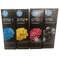 Kit de tinta hp GT53 GT52 4 colores