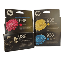 Kit de cartucho 938 HP 4 Colores Original