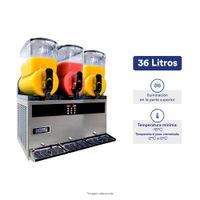 CREMOLADERA ILUMI 3 TOLVAS 54 LITROS