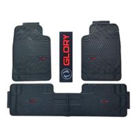 Piso De Jebe PVC Universal 3 Pieza Auto Camioneta DFSK Glory