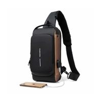 DIA DEL PADRE - Mochila Tipo Morral Carga USB de Hombre Pechera Alta Calidad