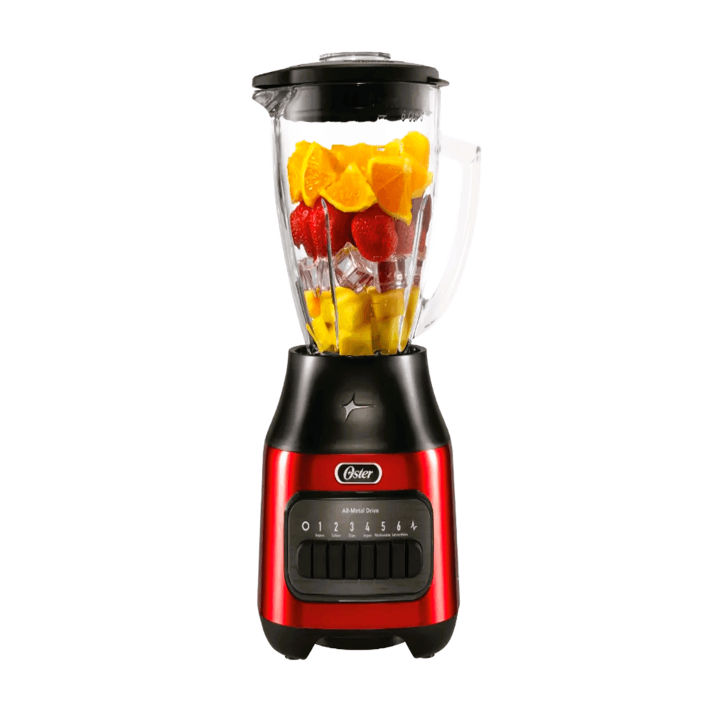 Licuadora Oster 800 Watts 6 Velocidades Rojo BLSTPEG-CPB