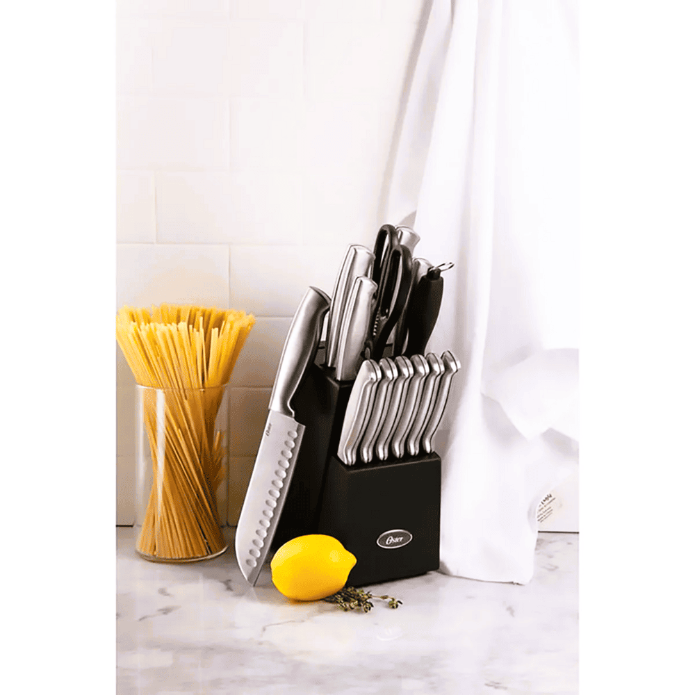 Set de Cuchillos Oster 14 Piezas - Precisión y estilo en tu cocina