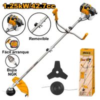 Desbrozadora a Gasolina Ingco 2T 42.7 CC 2HP GBC5434421