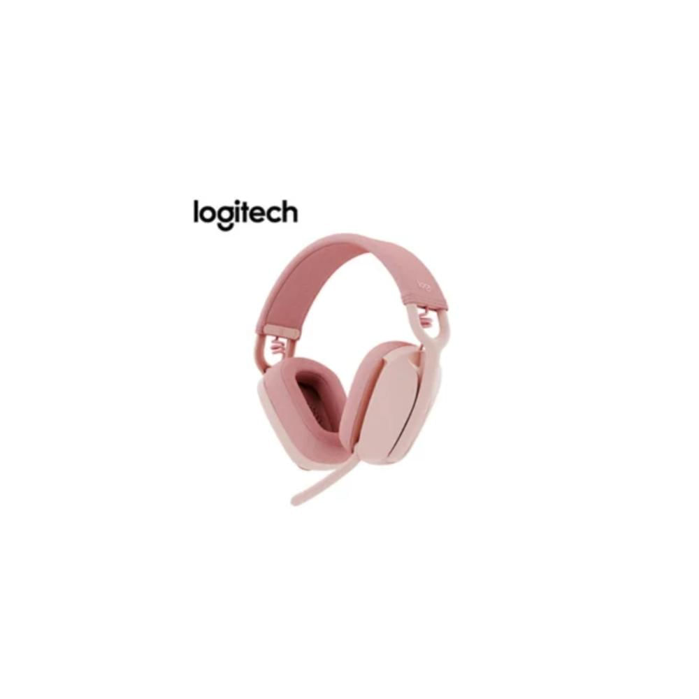 AUDIFONO CON MICROFONO LOGITECH ZONE VIBE 100 BLUETOOTH ROSE