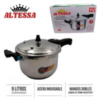 Olla a Presión Altessa Acero Inoxidable 18/10 9L.