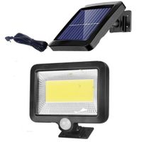 Lampara Cable con Panel Solar Reflector con Sensor de Movimiento
