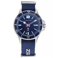 Reloj Nautica N83 Accra Beach NAPABS904 Fecha Correa de Nylon Azul