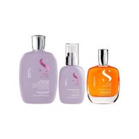 Pack Alfaparf Smoothing Shampoo 250ml + Crema125ml + Aceite 100ml