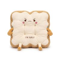 Cojin de Silla de Tostada Enojada Con Manitos I'm Toast