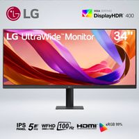 MONITOR  LG ULTRAWIDE FULLHD 34 PULGADAS IPS 100hz 5ms HDR400 GAME