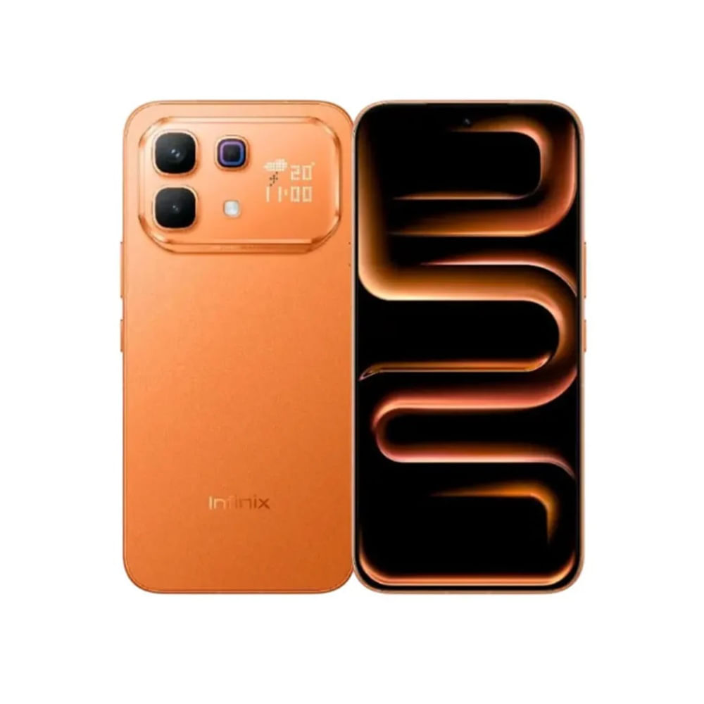 Infinix Note 60 Pro 5G 8Gb Ram Solar Orange 256Gb Rom con Mica Hidrogel Registrado