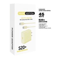 CARGADOR SUPER CARGA 45W AMARILLO GEN.