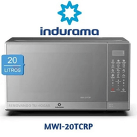 Horno Microondas Indurama 20L MWI-20TCRP Silver Espejado