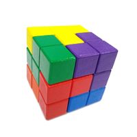 Juego Didactico Cubo Soma Tetris 3D