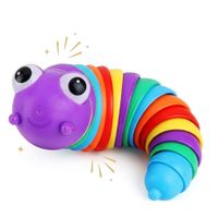 Juguete Sensorial Oruga Antiestrés Multicolor