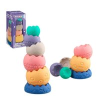 Juego Didactico Huevos de Dinosaurio Apilable