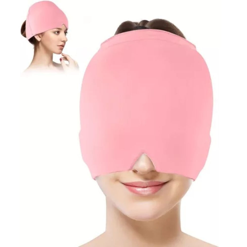 Gorro Para El Alivio Del Dolor De Cabeza - Rosado