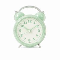 Reloj Despertador Vintage Decorativo Analógico Pastel Mesa Dormitorio