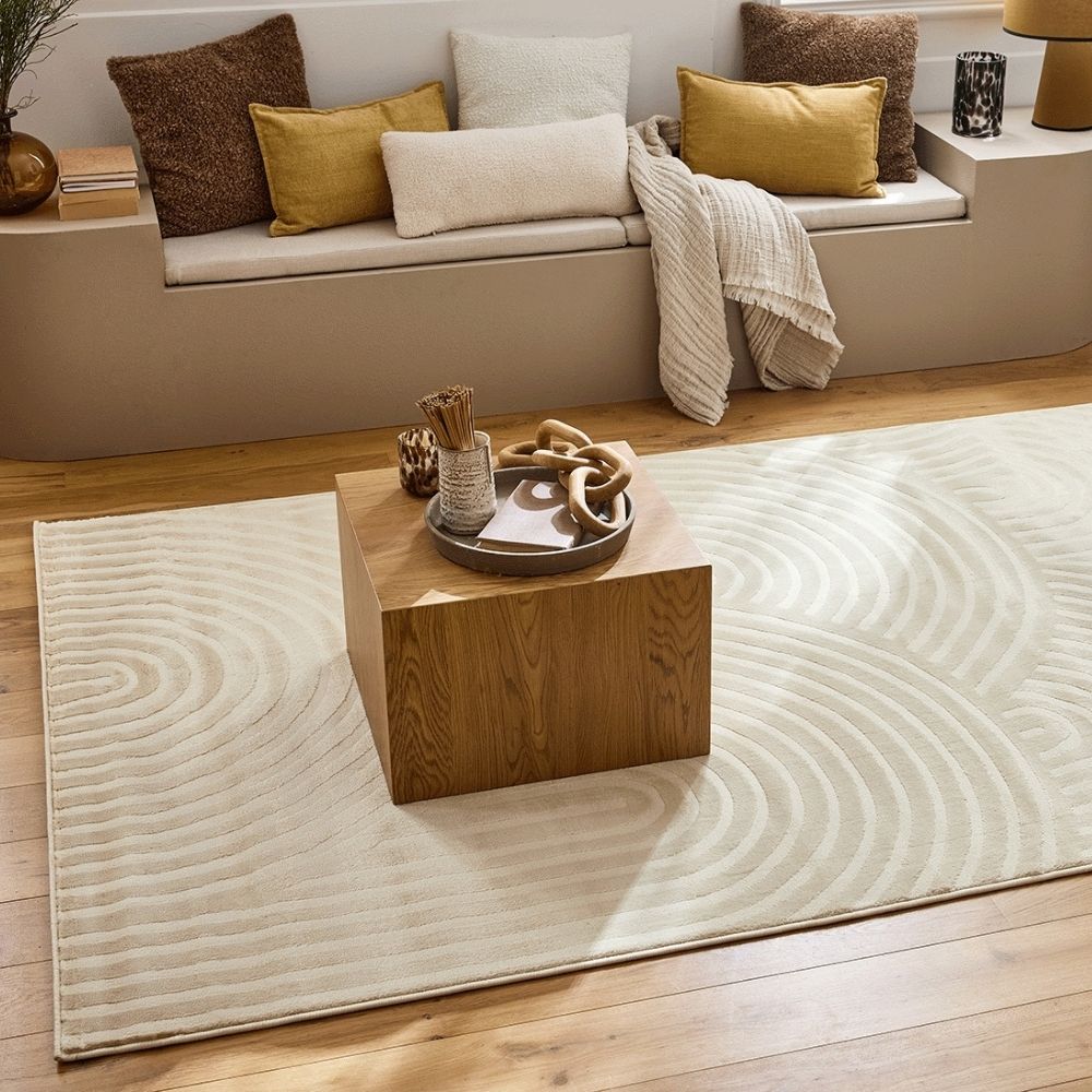 Alfombra Beige Bianca 160x230cm