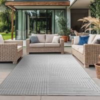 Alfombra Dark Grey Alvora 160x230cm