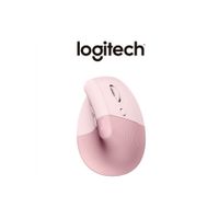 Mouse Logitech Lift Vertical Ergonómico Rosa