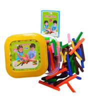 Regletas de Cuisenaire Fraccionadas de Plastico 136 Piezas Juego Didactico Matematico