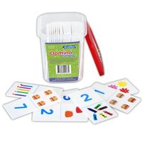 Jugos Didácticos Domino Números Evaflex