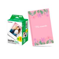 Combo Pack de pelicula Fujifilm instax mini x 20  Album 60 Fotos
