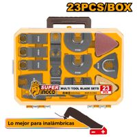 Set 23 Accesorios para Herramienta Multifunción Ingco AKTMT2301