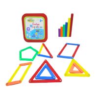 Juego Didáctico Geotiras Magnéticas Multicolor