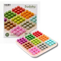 Juego Didáctico Sudoku Para Niños de Madera
