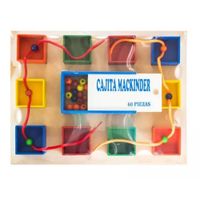 Caja Mackinder de 60 piezas Juego Didactico Matematico