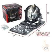 Bingo Neo de Metal Juego de Mesa Familiar