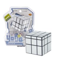Divertido Juego Cubo Rubik  Mirror MoYu 3x3 de Espejo Plateado