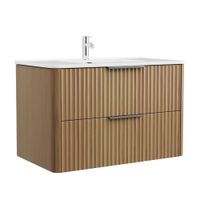 Vanitorio Herencia Maderado Con Lavatorio 80x47x48cm