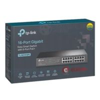 SWITCH TP-LINK TL-SG1016PE 8PTS GIGABIT + 8PTS POE+ 110W